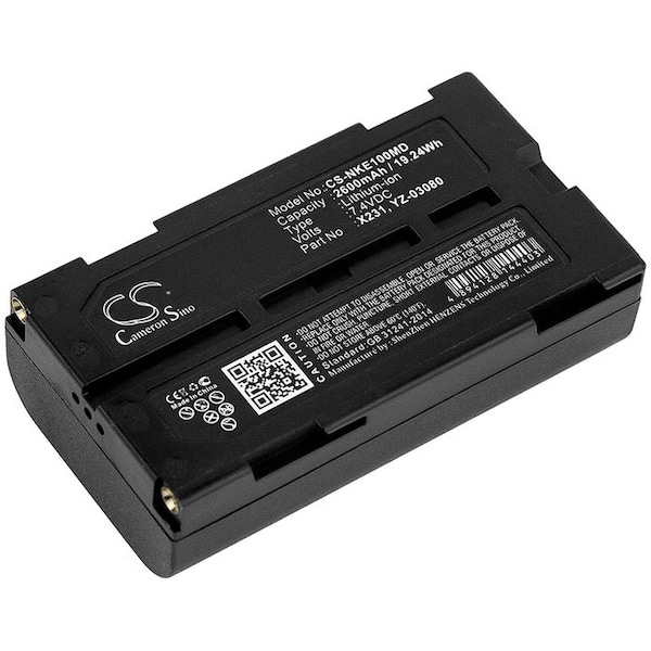 Bsc Preferred Nihon Kohden WEE-1000 2600mAh Medical Replacement Battery CS-NKE100MD - main